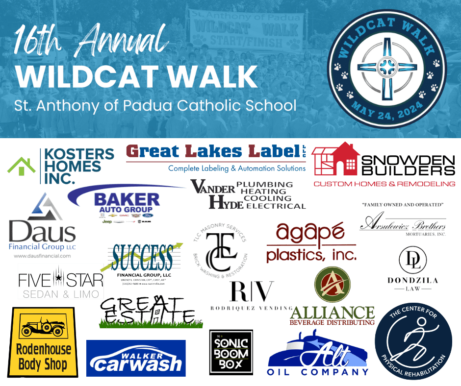 2024 Wildcat Walk Sponsors